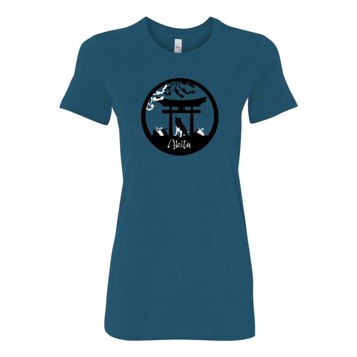 Black & White Breed Front Design Women's The Favorite Tee