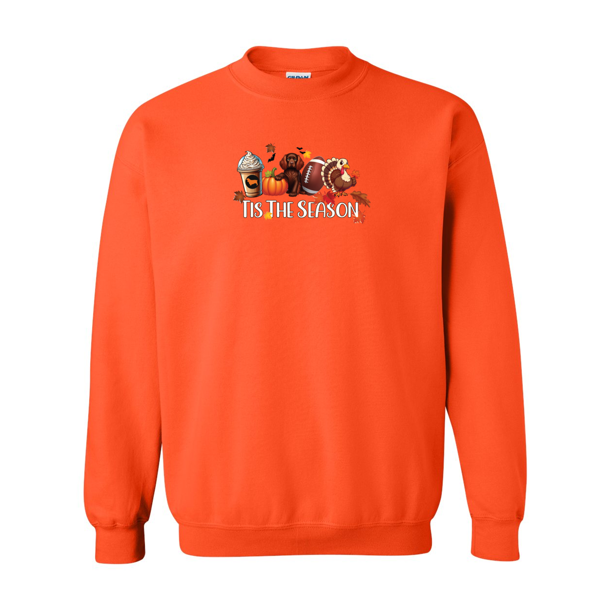 Sussex Tis The Season Fall Heavy Blend Crewneck Sweatshirt