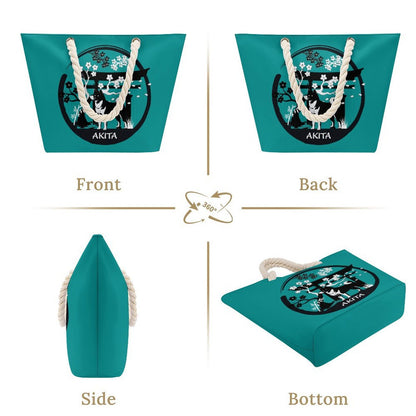 Custom Hemp Rope Tote Bag