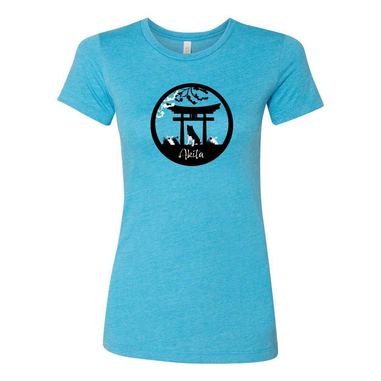 Black & White Breed Front Design Women's The Favorite Tee
