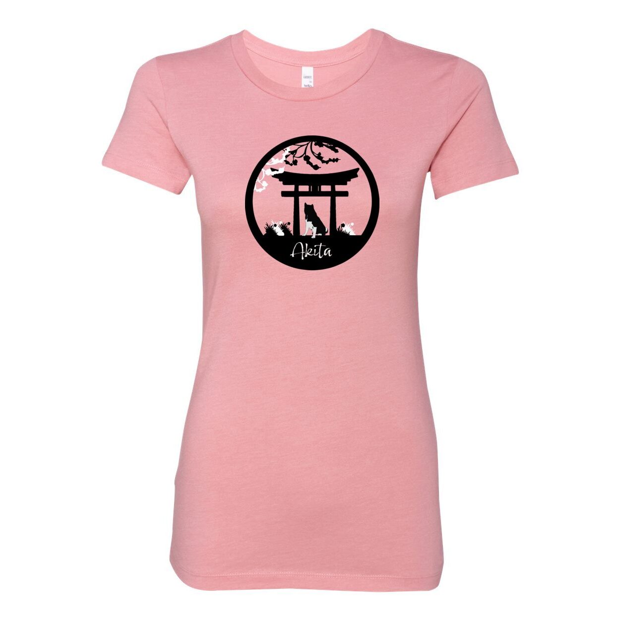 Black & White Breed Front Design Women's The Favorite Tee