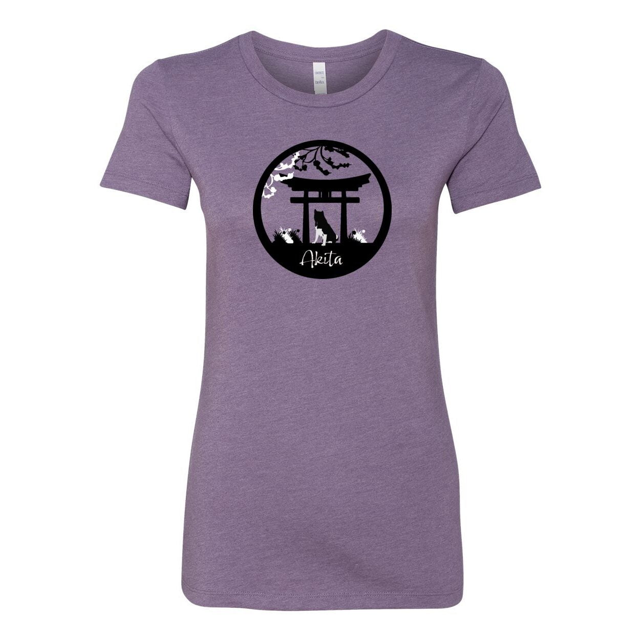 Black & White Breed Front Design Women's The Favorite Tee