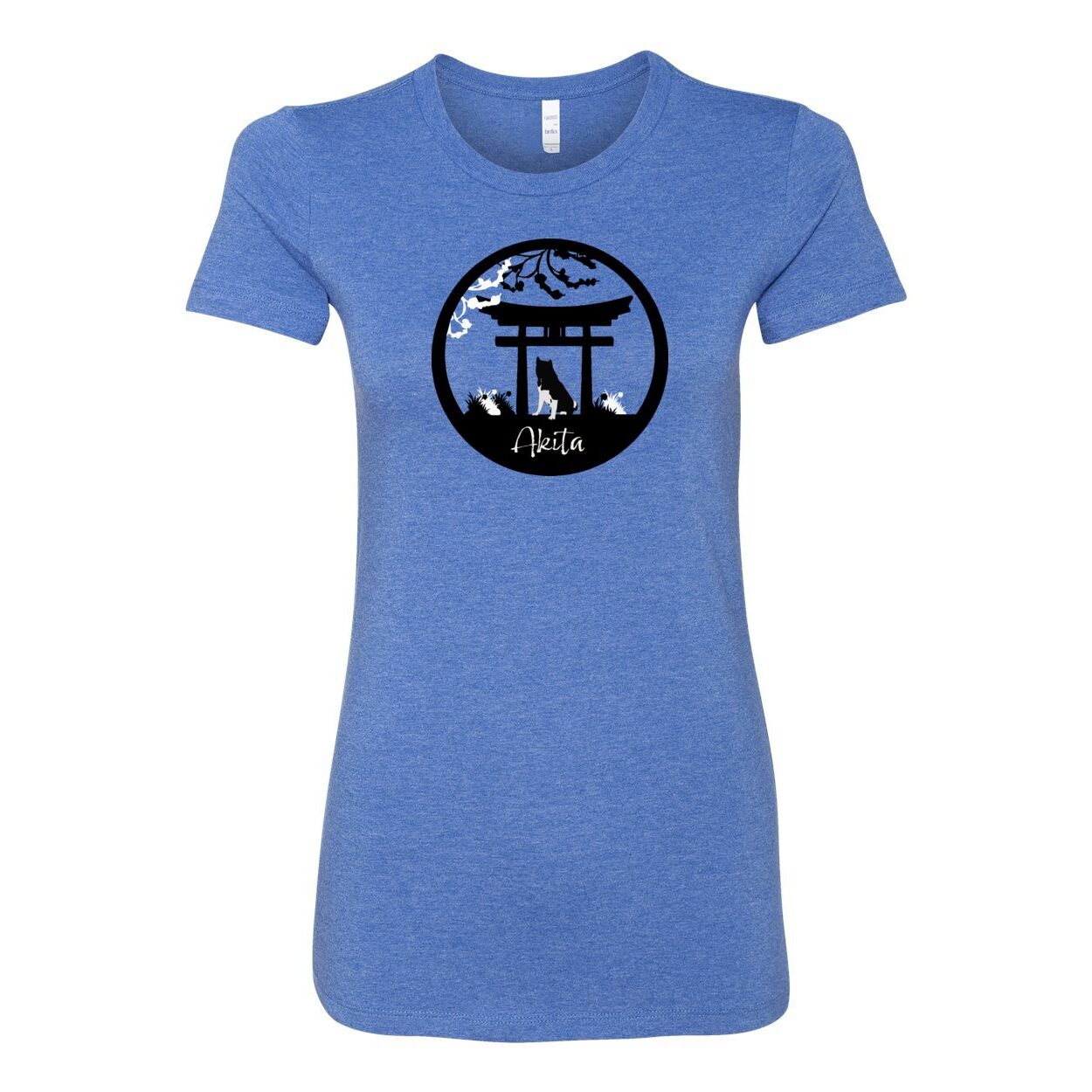 Black & White Breed Front Design Women's The Favorite Tee