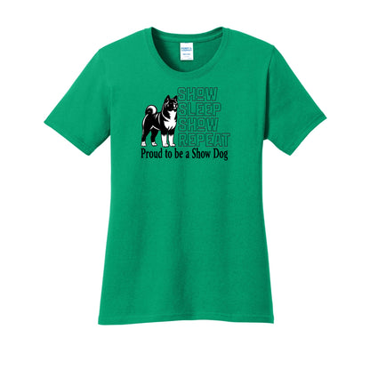 Show Repeat Port & Co™ LPC54 Women's Core Cotton Tee