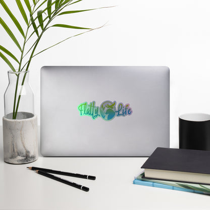 Flatty Life Holographic stickers