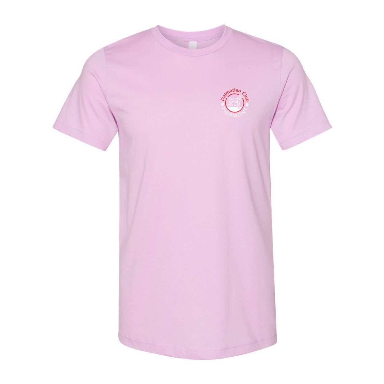 Dal Club Front Back Red White 3001 Unisex Short Sleeve Jersey Tee