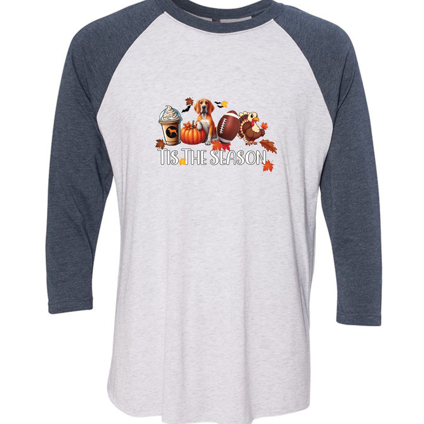 Indigo / Heather White - FRONT