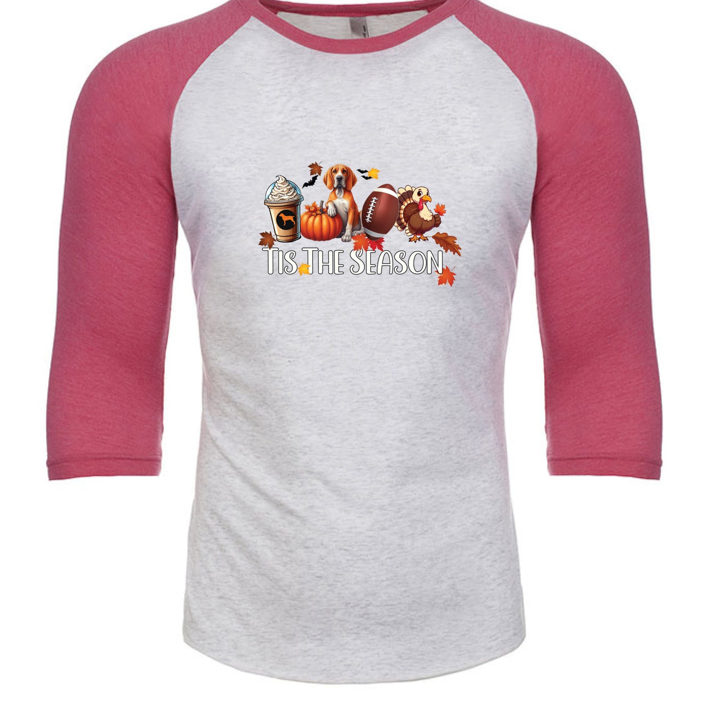 Vintage Pink/ Heather White - FRONT