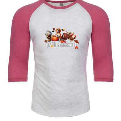Vintage Pink/ Heather White - FRONT
