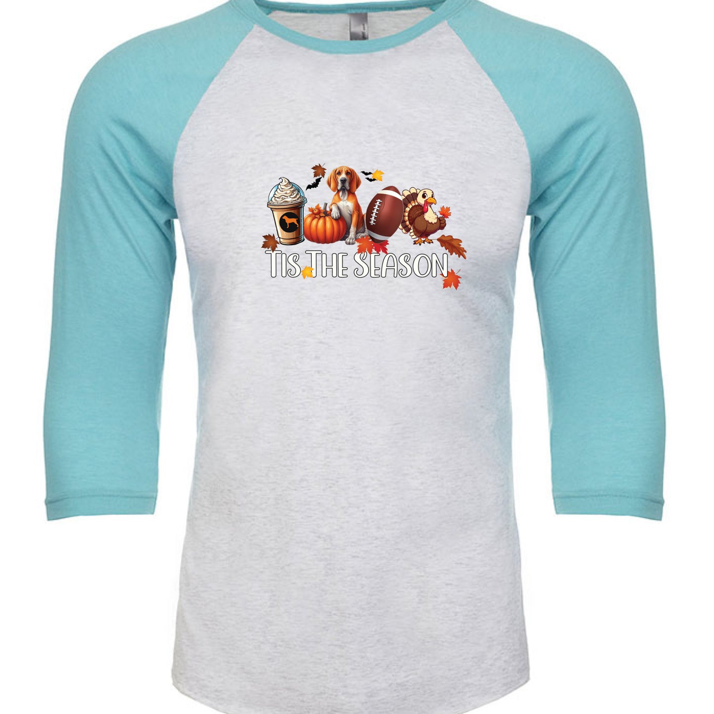 Tahiti Blue/ Heather White - FRONT