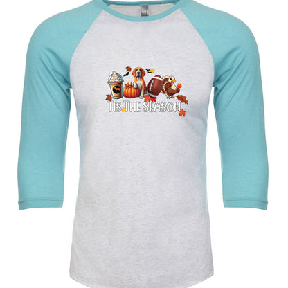 Tahiti Blue/ Heather White - FRONT