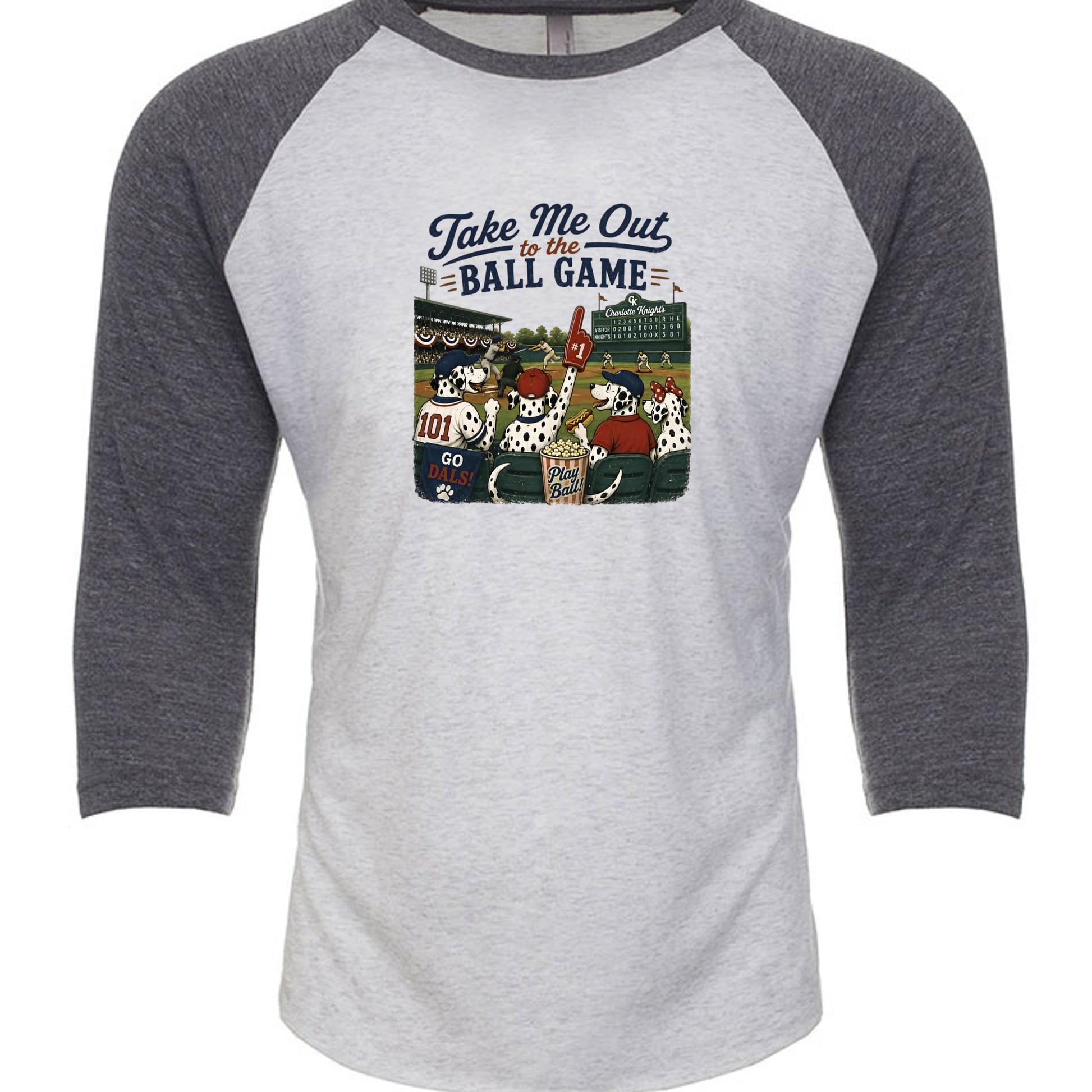 Premium Heather/Heather White - 6051 - FRONT