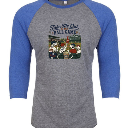 Vintage Royal/ Premium Heather - 6051 - FRONT