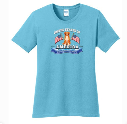 America 250 Celebration Women Tshirt LPC54