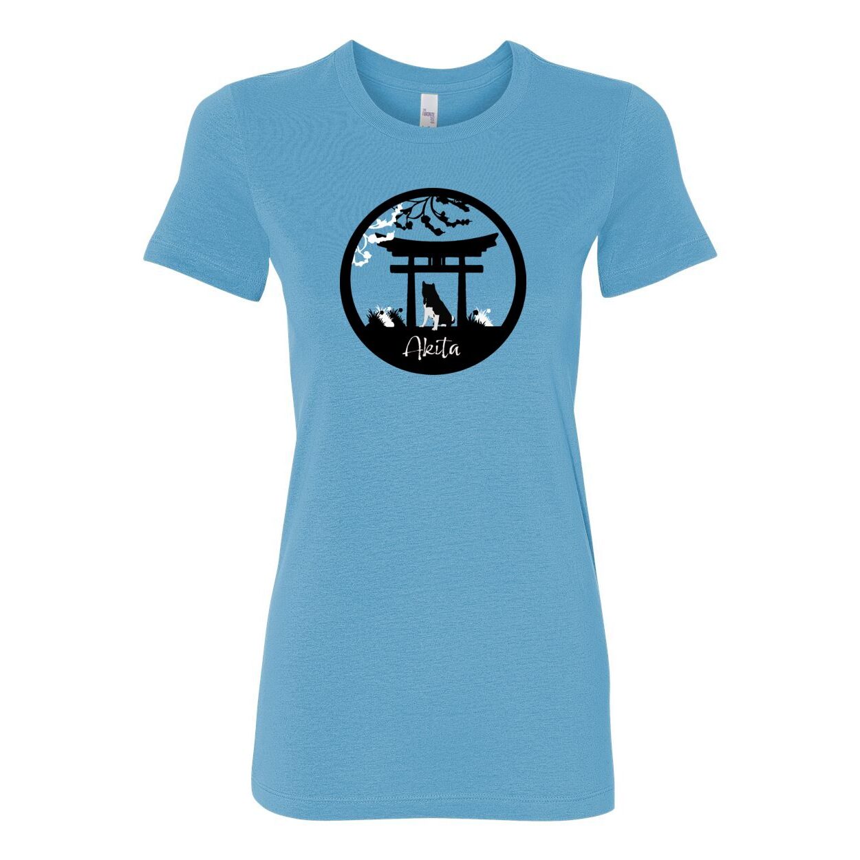 Black & White Breed Front Design Women's The Favorite Tee