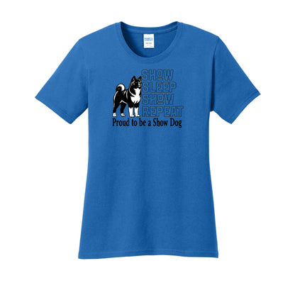 Show Repeat Port & Co™ LPC54 Women's Core Cotton Tee