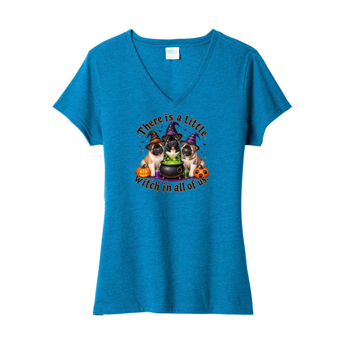Little Witch in all of us LPC455V Port & Company ® Ladies Fan Favorite ™ Blend V-Neck Tee