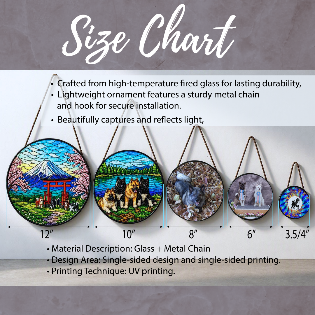 Stained Glass Window Hanging Suncatcher Global