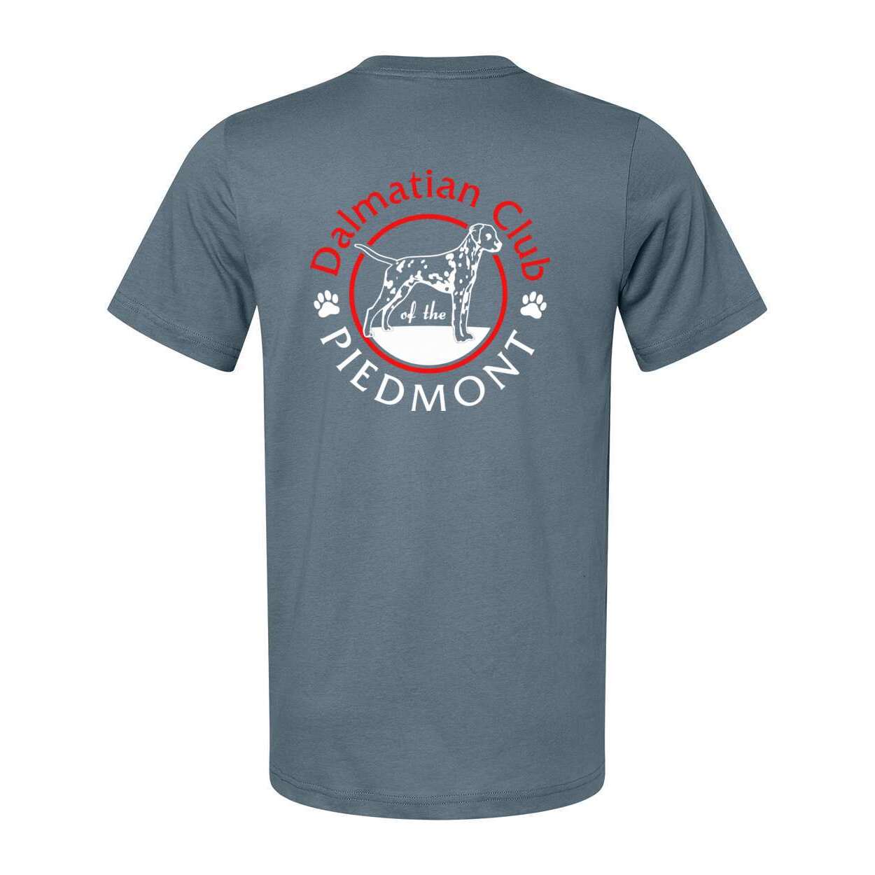 Dal Club Front Back Red White 3001 Unisex Short Sleeve Jersey Tee