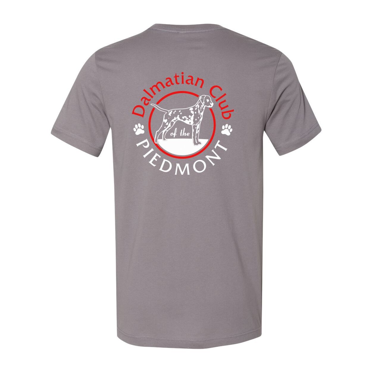 Dal Club Front Back Red White 3001 Unisex Short Sleeve Jersey Tee
