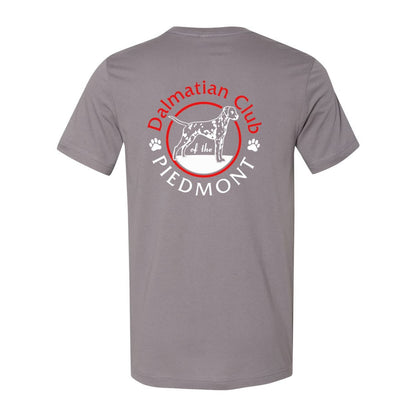 Dal Club Front Back Red White 3001 Unisex Short Sleeve Jersey Tee