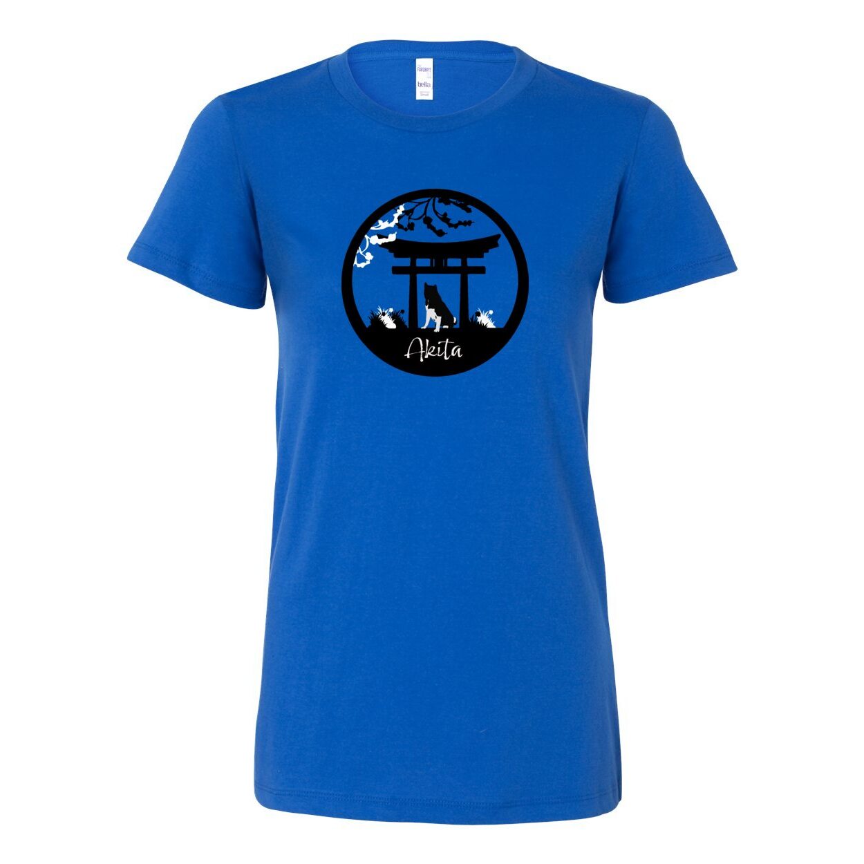 Black & White Breed Front Design Women's The Favorite Tee