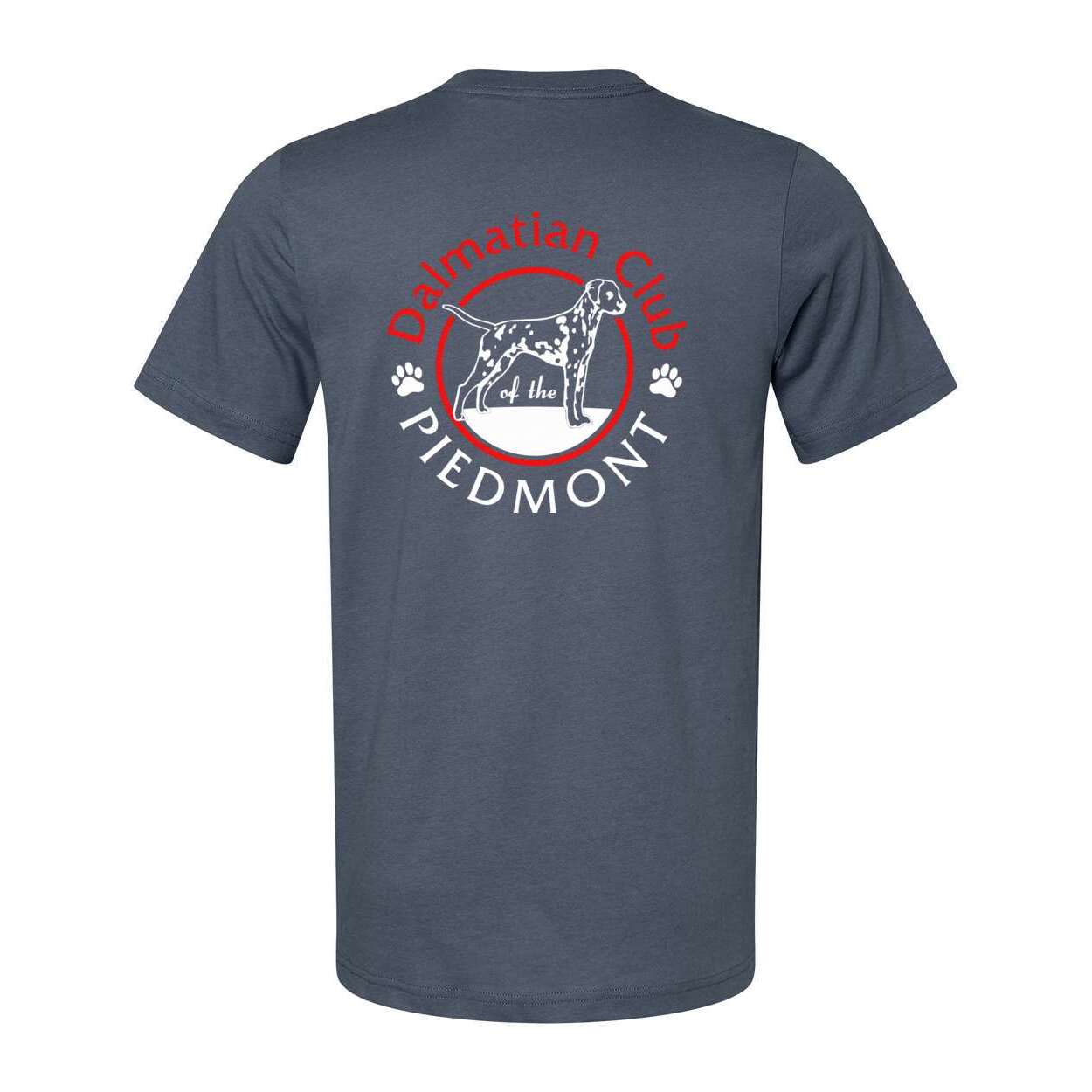 Dal Club Front Back Red White 3001 Unisex Short Sleeve Jersey Tee