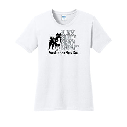 Show Repeat Port & Co™ LPC54 Women's Core Cotton Tee