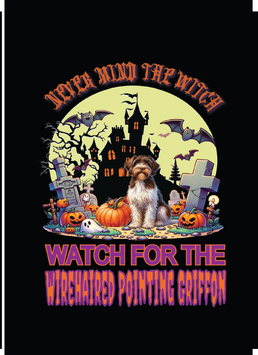 sporting Halloween garden flag