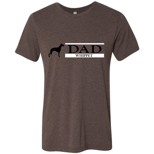 Whippet Dad Unisex Triblend Short Sleeve Tee - WagALotBowWow