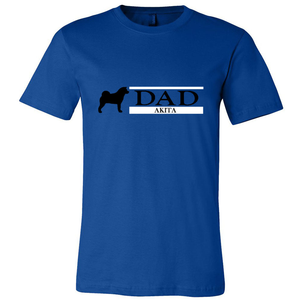 Akita Dad Unisex Short Sleeve Jersey Tee