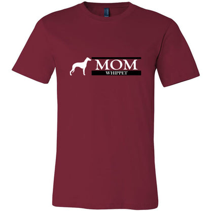 Whippet Mom White Unisex Short Sleeve Jersey Tee