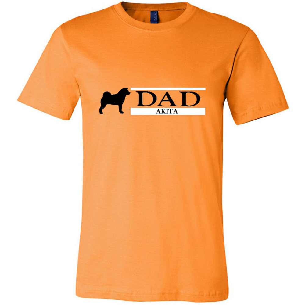 Akita Dad Unisex Short Sleeve Jersey Tee