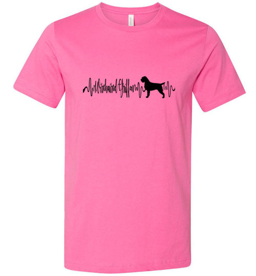 WiredHair Griffon Unisex Short Sleeve Shirt Black - WagALotBowWow