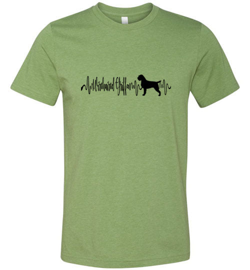 WiredHair Griffon Unisex Short Sleeve Shirt Black - WagALotBowWow