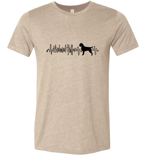 WiredHair Griffon Unisex Short Sleeve Shirt Black - WagALotBowWow