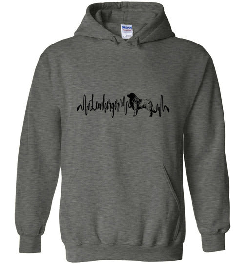 Leonberger Heartbeat Hoodie Unisex