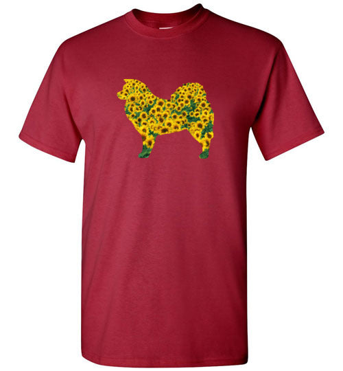 Sunflower Long Coat Unisex Gildan Short-Sleeve T-Shirt