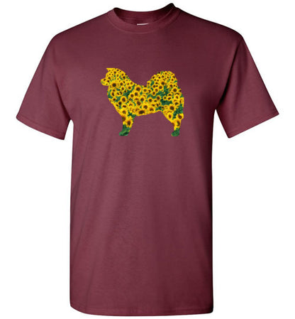 Sunflower Long Coat Unisex Gildan Short-Sleeve T-Shirt