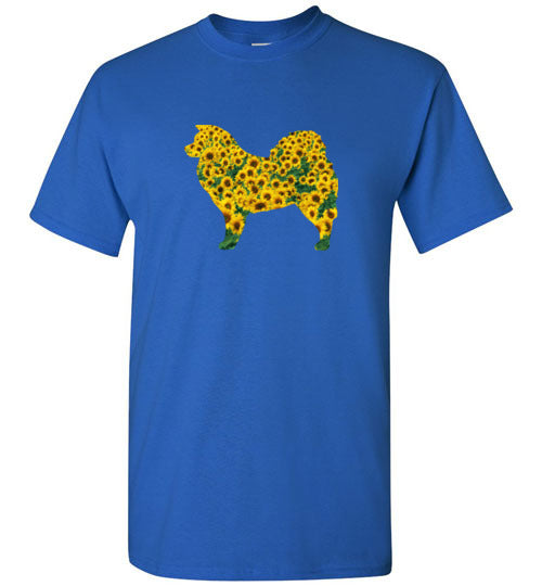 Sunflower Long Coat Unisex Gildan Short-Sleeve T-Shirt