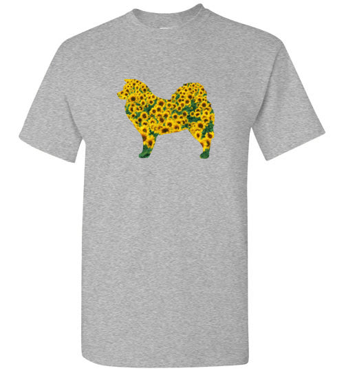 Sunflower Long Coat Unisex Gildan Short-Sleeve T-Shirt