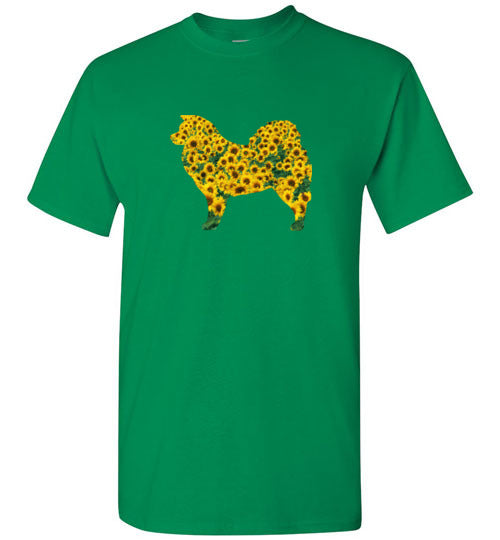 Sunflower Long Coat Unisex Gildan Short-Sleeve T-Shirt