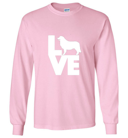 LOVE Leonberger Gildan Long Sleeve T-Shirt - WagALotBowWow