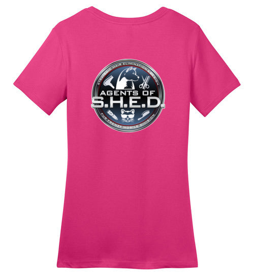 S.H.E.D. District Made Ladies Perfect Weight Tee