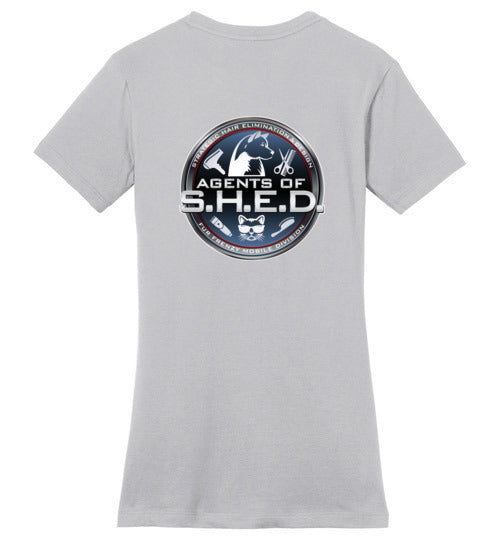 S.H.E.D. District Made Ladies Perfect Weight Tee