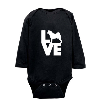 Infant/Toddler Akita Love Onsie