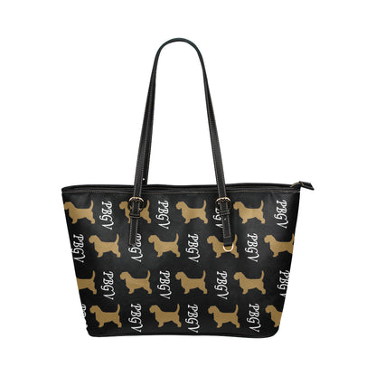 PBGV Leather Tote