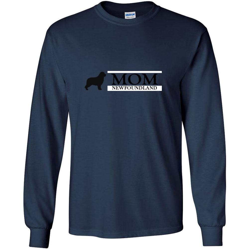 Newfoundland Mom Black Unisex Ultra Cotton Long Sleeve T-Shirt