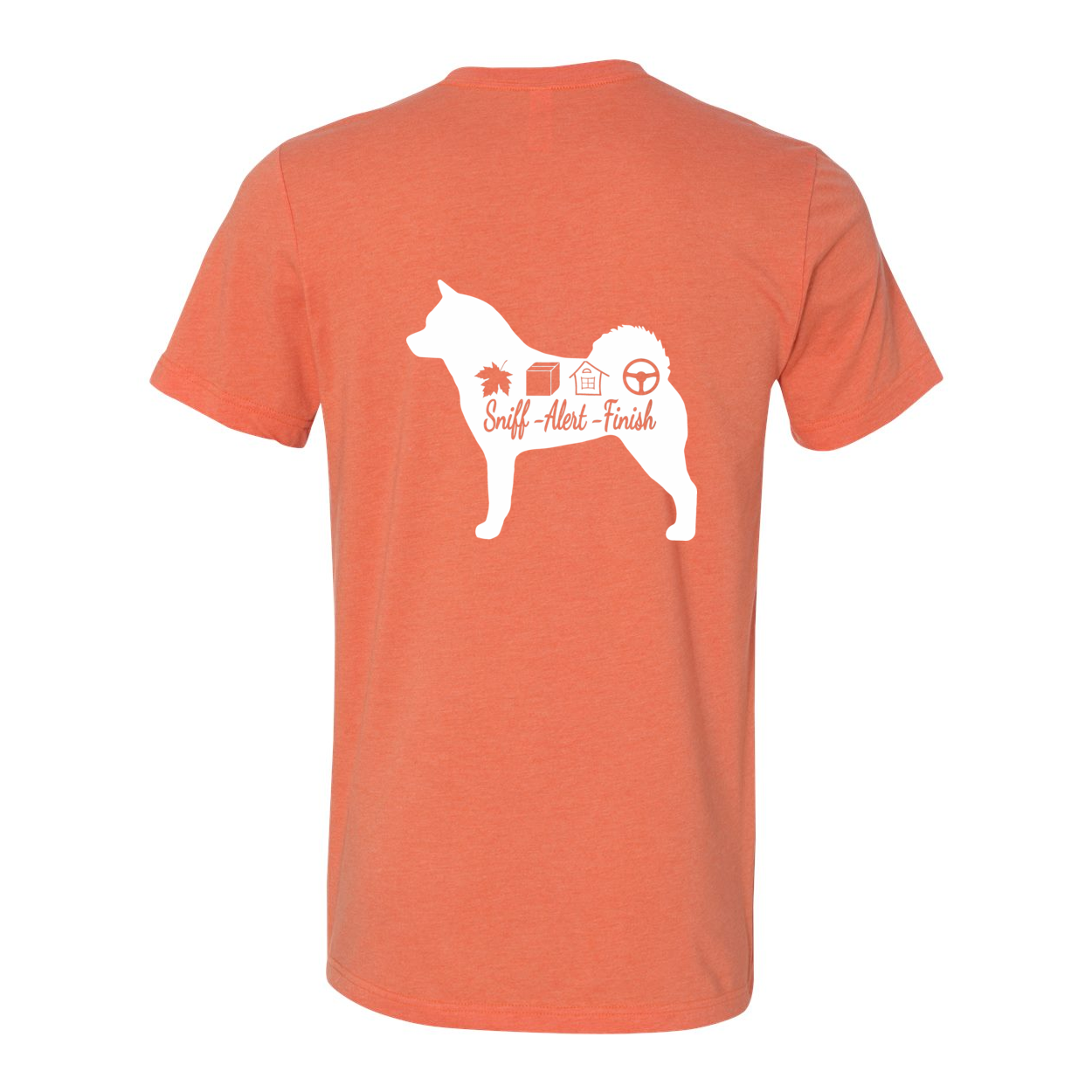 Akita Scent Sniff F/B Unisex SS Jersey Tee