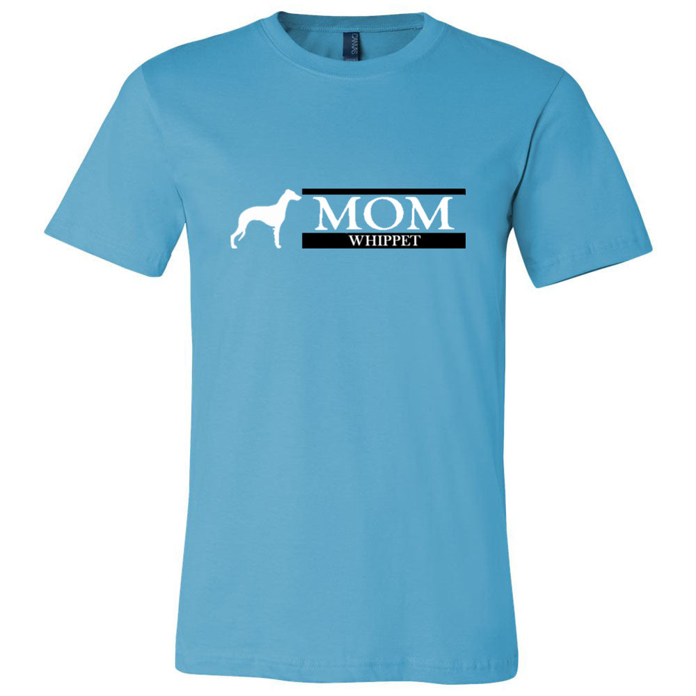 Whippet Mom White Unisex Short Sleeve Jersey Tee